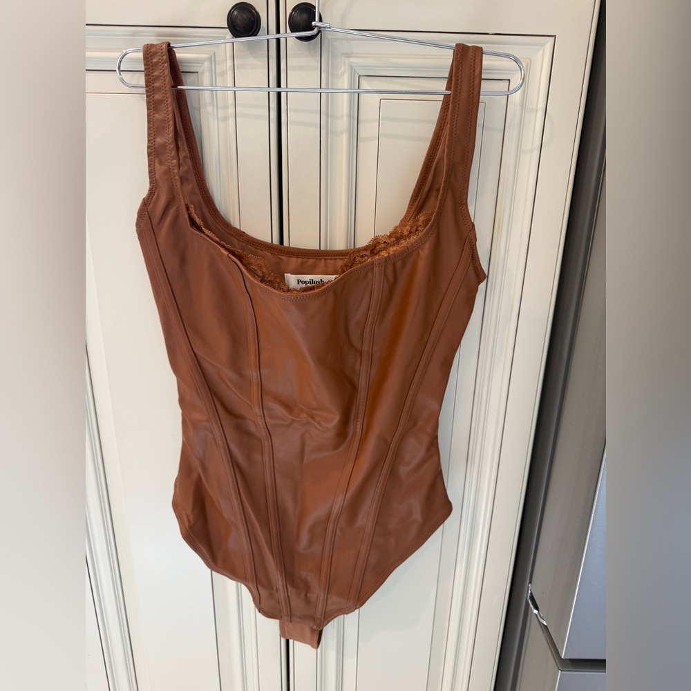 Brown Shapewear Bodysuit